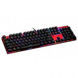 Motospeed CK104 RGB Mechanical Gaming Keyboard Red With Blue Switch