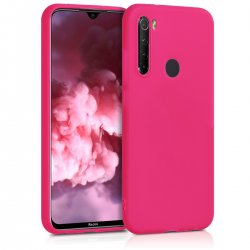 Xiaomi Redmi Note 8 Case Carbon Fiber Design TPU Flexible Soft Black