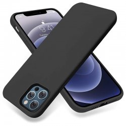 IPhone 13 Pro Max Silicone OEM LO Case Black