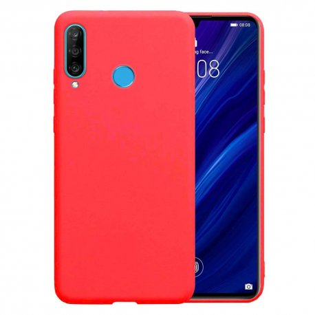 Huawei P30 Lite Book Case Clear View Blue