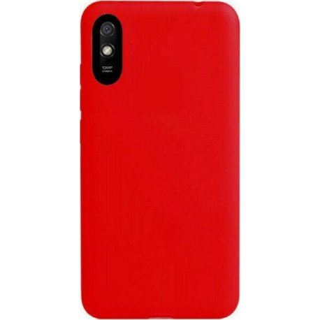 Xiaomi Redmi 9A/9AT Silky And Soft Touch Finish Silicone Case Pink Sand