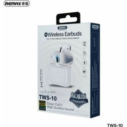Remax Tws-10 Bluetooth Headset Earphones White