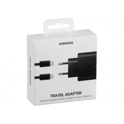 Samsung 45W USB Type-C Cable & USB Type-C Wall Adapter Black EP-TA845XBEGWW