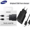 Samsung 25W USB Type-C Cable & USB Type-C Wall Adapter Black EP-TA800X Retail