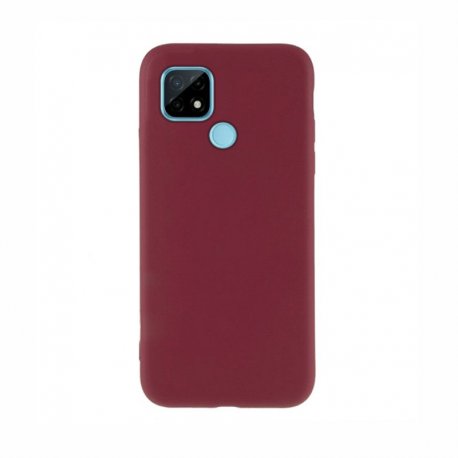 Realme C21 Silicone Case Burgundy