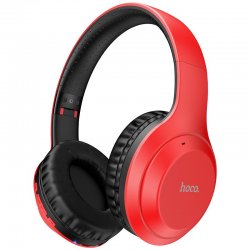 Hoco W30 Fun Move Headphones Wireless Wired Red