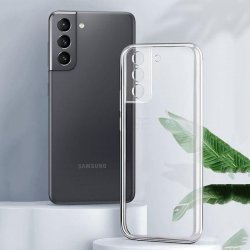 Samsung Galaxy S22 Plus Silicone Case Full Camera Protection Transperant