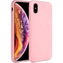 IPhone X/XS LO Silky And Soft Touch Silicone Cover Pink