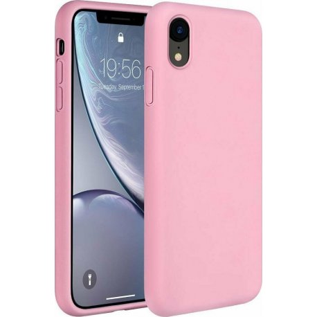 IPhone XR LO Silky And Soft Touch Silicone Cover Pink
