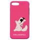 IPhone 7 Plus/8 Plus Karl Lagerfeld Soft Silicone Case Choupette Pink