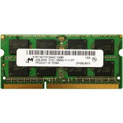 Micron 4GB PC3-12800 DDR3 1600MHz unbuffered Non-ECC MT16KTF51264HZ-1G6M1