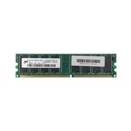 Micron 256 MB DIMM 333 MHz DDR SDRAM Memory MT8VDDT3264AG-335C4