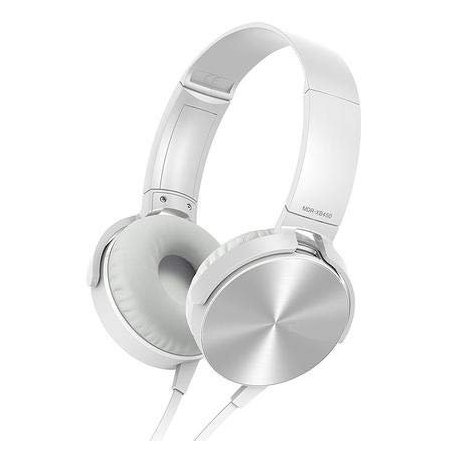 MBaccess XB-450 Wired Headphones White