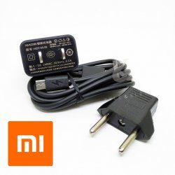 Xiaomi CH-P004 US Plug Power Adapter with Micro USB Cable BLACK