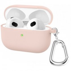 Apple Airpods 3 Silicone Case Pink Sand