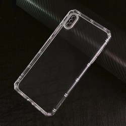 IPhone X/XS Four Sided Airbag With Camera Protection Clear Transparent Silicone Case