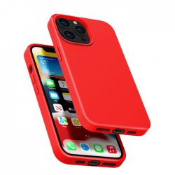 IPhone 13 Pro Silicone Case LO Super Slim Red