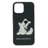IPhone 13 Karl Lagerfeld Soft Silicone Case Choupette Black