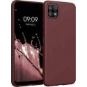 Samsung Galaxy A22 5G A226 Silicone Case Burgundy