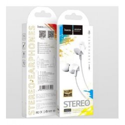 Hoco M60 Perfect Sound Wired Earphone 3.5mm With Microphone White