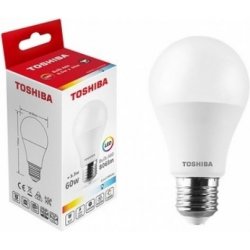 Toshiba Led Bulb 8.5W (60W) 806lm 2700K 80Ra ND E27 Warm White
