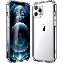 IPhone 12 Pro Max Four Sided Airbag With Camera Protection Clear Transparent Silicone Case