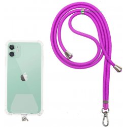 Borofone Universal Cell Phone Lanyard with Adjustable Nylon Neck Strap Purple