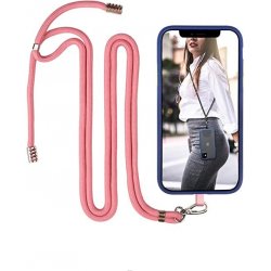 Borofone Universal Cell Phone Lanyard with Adjustable Nylon Neck Strap Hot Pink