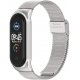 Xiaomi Mi Band 3/4/5/6 Mijobs Watch Strap Wristband Bracelet Silver