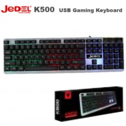 Jedel K500 Gaming USB Keyboard Color Backlite