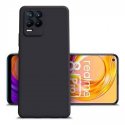 Realme 8/8 Pro Silky And Soft Touch Silicone Cover Black