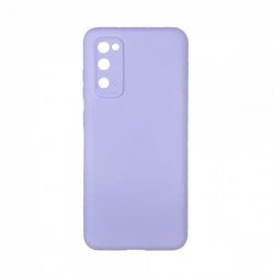 Samsung Galaxy S10 Lite G770 Silky And Soft Touch Silicone Cover Violet