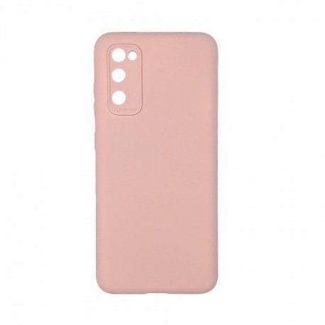 Samsung Galaxy S10 Lite G770 Silky And Soft Touch Silicone Cover Pink