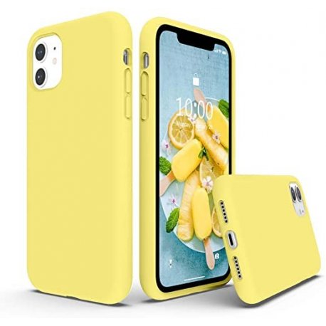 IPhone 11 Liquid Silicone Soft Case Full Camera Protection Green
