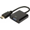 MBaccess VGA to HDMI Adapter Converter Cable