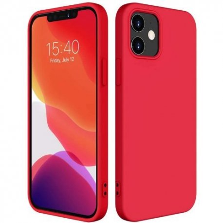 IPhone 12/12 Pro Silky And Soft Touch Silicone Cover Coral