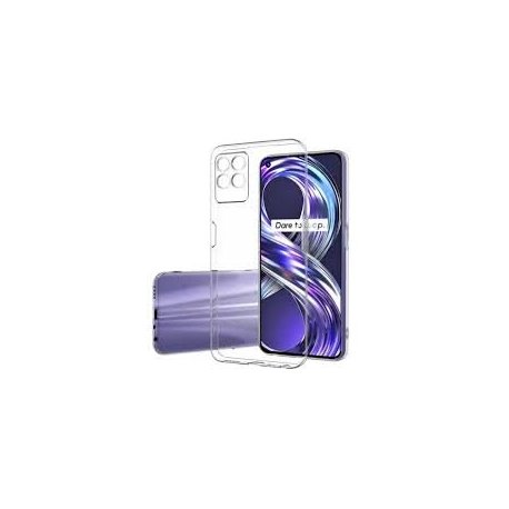 Realme 8I Silicone Case Full Camera Protection Transperant