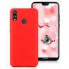 Huawei P20 Lite LO Silky And Soft Touch Silicone Cover Red