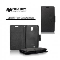 Realme 8I Mercury Fancy Diary Book Case Black