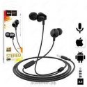 Hoco M60 Perfect Sound Wired Earphone 3.5mm With Microphone Black