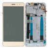 Lenovo K6 Lcd+TouchScreen+Frame Gold Service Pack