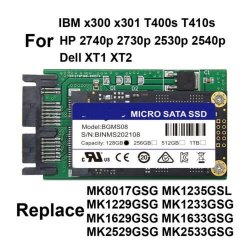 MBaccess 1.8" 128GB Micro SATA Internal SSD For HP Elitebook 2530p 2540p 2730p 2740p