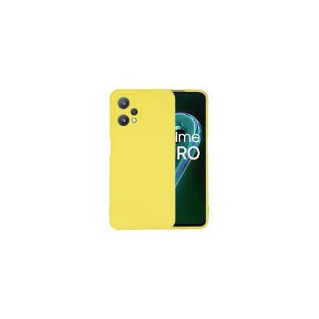 Realme C31 Silicone Case Full Camera Protection Yellow
