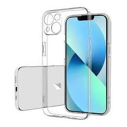 IPhone 13 Silicone Case Full Camera Protection Transperant