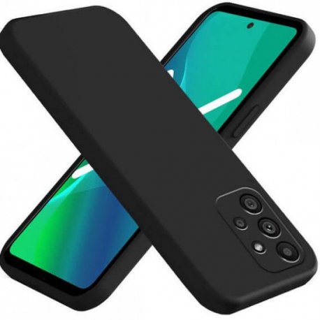 Samsung Galaxy A33 5G Silicone Case Full Camera Protection Black
