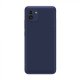 Samsung Galaxy A03 A035 Silky And Soft Touch Silicone Cover Petrol
