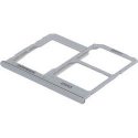 Samsung Galaxy A40 A405 Sim/Sd Tray Silver Original