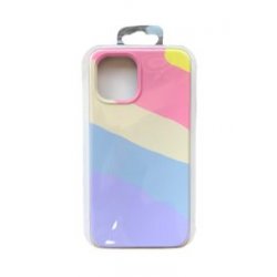 IPhone 12 Pro Max Soft And Silky Silicone Case Rainbow