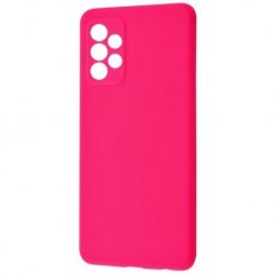 Samsung Galaxy A32 5G A325 Silicone Case Full Camera Protection Hot Pink
