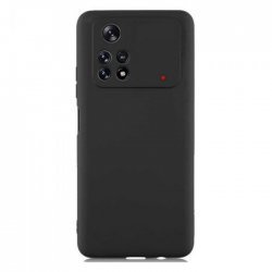 Xiaomi Pocofone M4 Pro 4G Silicone Case Full Camera Protection Black